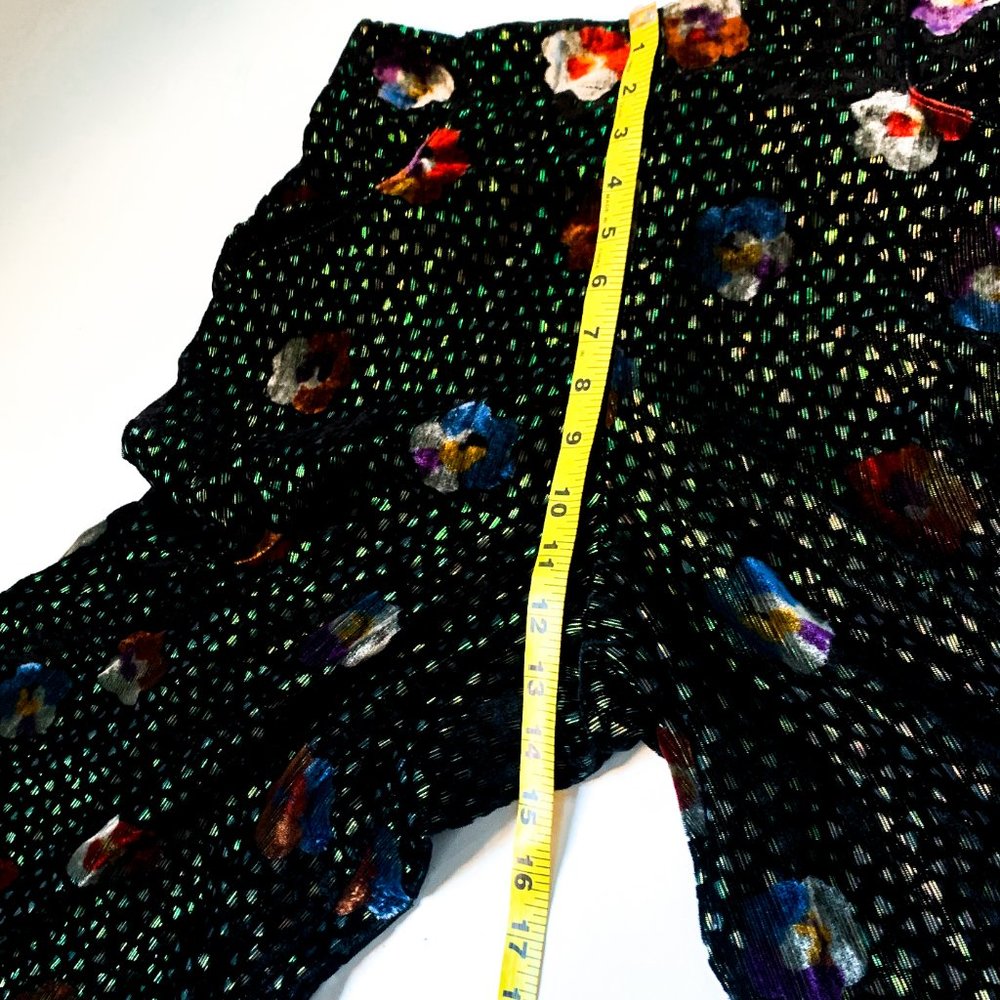 NWT anthropologie pasquette velvet wide-leg pants - Picture 7 of 14